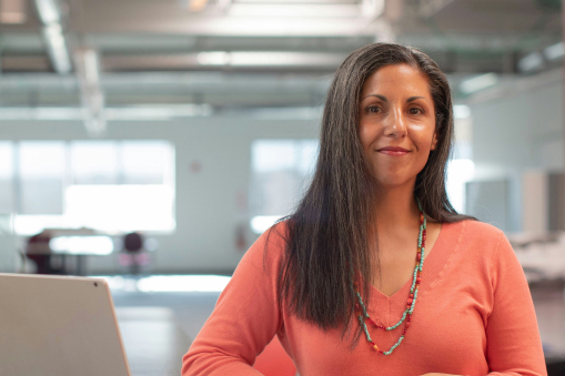 Workcom dashboard for managers showing employee engagement patterns and meeting preparation tools